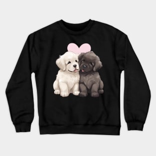 newfoundland puppy Crewneck Sweatshirt